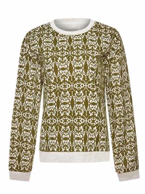 Imagen 1 del producto Polerón Algodón Orgánico Mujer North Verde 