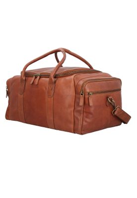 Imagen 2 del producto Bolso Cuero Hombre Aq Crook Travel Cognac