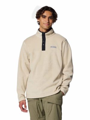 Polar Hombre Steens Mountain Half Zip Beige