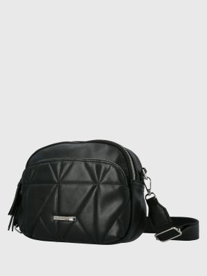 Imagen 2 del producto Cartera Ecocuero Mujer Quilt Cross Negro