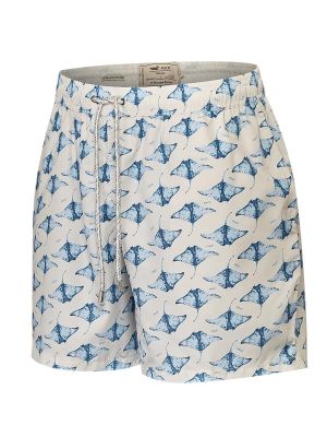 Traje De Baño Fibras Recic Hombre Beige Izam