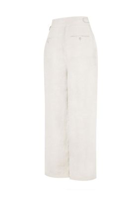 Imagen 2 del producto Pantalón Lino Orgánico Beige Ava Mujer