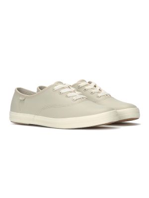 Imagen 2 del producto Zapatillas Cuero Mujer Champion Leather Crema
