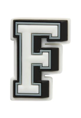 Jibbitz Crocs Letra F Blanca