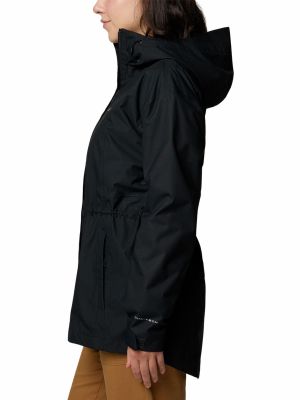 Imagen 2 del producto Cortaviento Impermeable Mujer Hikebound II Negro