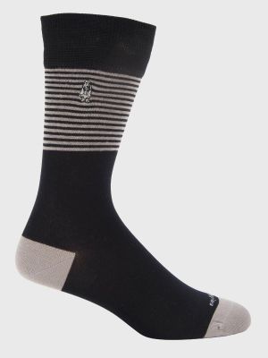 Calcetin Algodón Hombre D Dog Line Negro