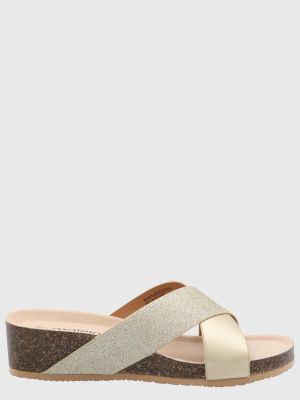 Imagen 2 del producto Sandalia Mujer Giacomo Dorado Metalizado 