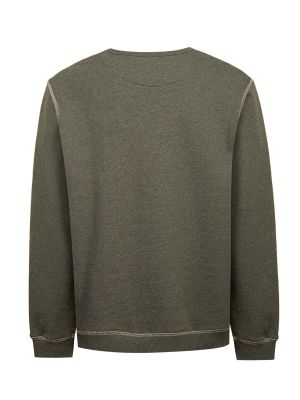 Imagen 2 del producto Polerón Algodón Orgánico Hombre Frateli Verde