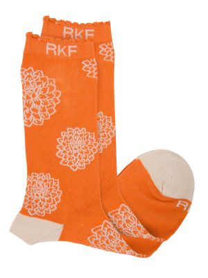 Imagen 2 del producto Calcetin Bambú Mujer St Dalia Naranjo