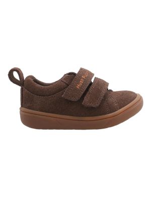 Zapatilla Cuero Hobart Niño Café