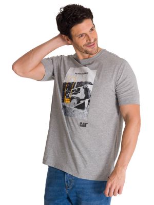 Imagen 2 del producto Polera Manga Corta Hombre Everyday Workwear Gris