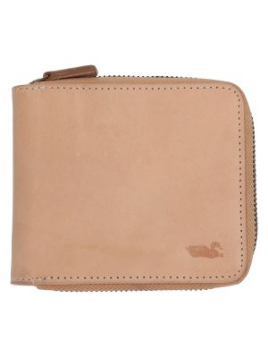 Imagen 1 del producto Billetera Cuero Unisex Cr Zipper James Beige