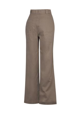 Imagen 2 del producto Pantalón Algodón Orgánico Café Flip Mujer