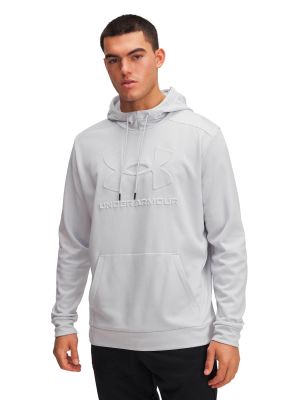 Polerón Training hombre Armour Fleece Gris