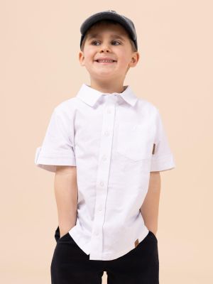 Imagen 2 del producto Camisa Niño Coburgo Blanco