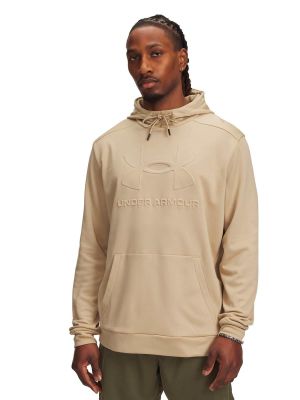 Polerón Training  hombre Armour Fleece Café