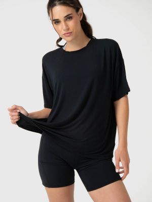 Polera Mujer Anto Aloe Negra