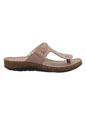 Sandalia Cuero Mujer Abelia Café