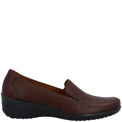 Imagen 2 del producto Slip On Cuero Mujer Kala Slip On Café
