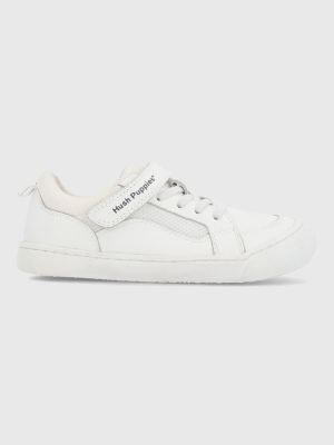 Zapato Escolar Cuero Niño Flexu Blanco