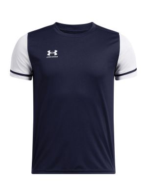 Polera Manga Corta Ua Challenger Azul Para Niño