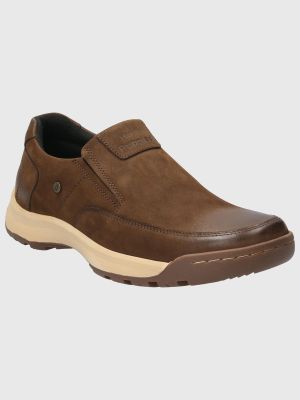 Slip On Cuero Hombre Consin Café