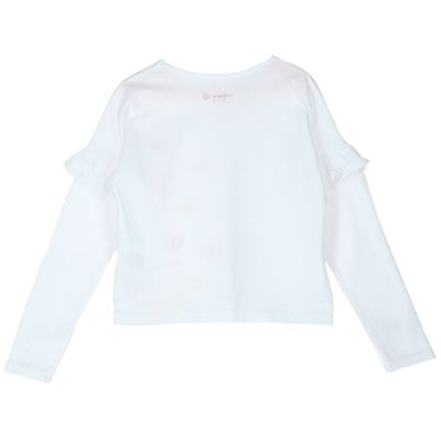 Imagen 2 del producto Polera Niña Butterfly Blanco