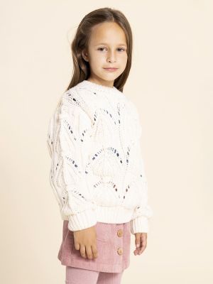 Imagen 2 del producto Chaleco Lucia Niña Blanco