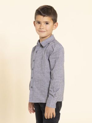 Imagen 2 del producto Camisa Manga Larga Tim Niño Gris