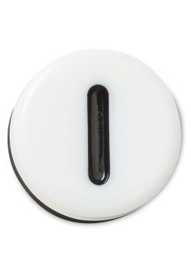 Jibbitz I pequeña carta de amistad Blanco