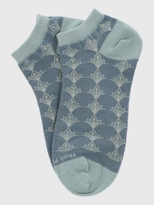 Imagen 2 del producto Calcetin Algodón Mujer Ped Design Azul