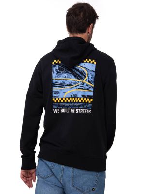 Imagen 2 del producto Polerón Hombre Diseño French Terry Negro