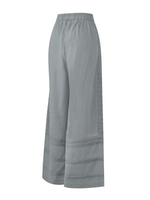 Imagen 2 del producto Pantalón Lino Orgánico Mujer Fuji Gris 