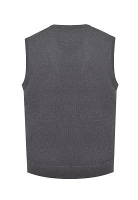 Imagen 2 del producto Chaleco Lana Hombre Vestswin Gris