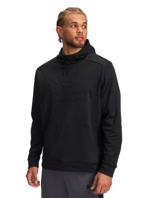 Polerón Training hombre Armour Fleece Negro