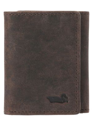 Billetera Cuero Café Ks TrifolCarHombre