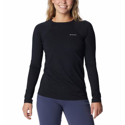 Primera Capa Polera Mujer Midweight Negro