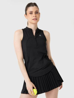 Imagen 2 del producto Polera Mujer Tank Half Zipper Negro 