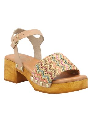 Imagen 2 del producto Sandalia Cuero Mujer Geranio Multicolor 