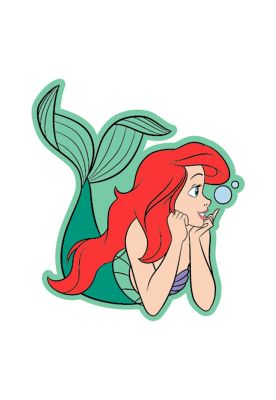 Jibbitz Crocs Ariel La Sirenita Multicolor