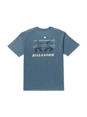 Imagen 2 del producto Polera m/c Hombre Split the peak Azul