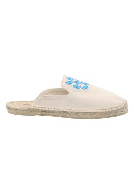 Alpargata Mujer Nera Blanco