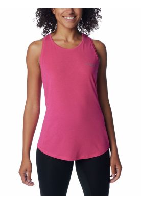 Polera Mujer Endless Trail Running Tank Rosado