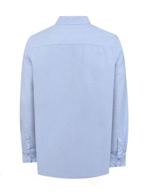 Imagen 2 del producto Camisa Algodón Orgánico Hombre Oxford Celeste