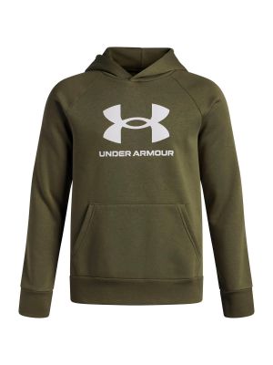 Polerón Lifestyle niño Rival Fleece Big Logo verde