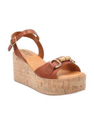 Imagen 2 del producto Sandalia Cuero Mujer Joaka Café