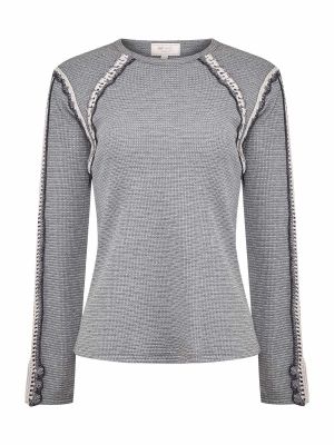 Polera Algodon Organico Mujer Cripa Gris