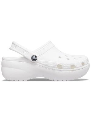 Imagen 1 del producto Zueco Crocs Mujer Classic Ptfm Clog Blanco