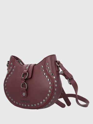 Imagen 2 del producto Cartera Ecocuero Mujer Karol Cross Rojo