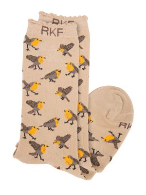 Imagen 2 del producto Calcetin Bambú Mujer St Chucao Beige/Crudo